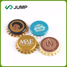 Capac de coroană metalică imprimat pentru sticlă de bere